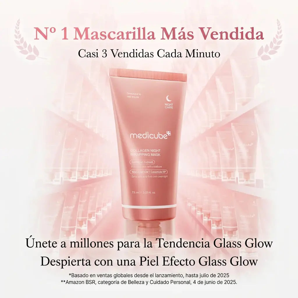 Medicube Collagen Night Mask — Despierta con 10 Años Menos